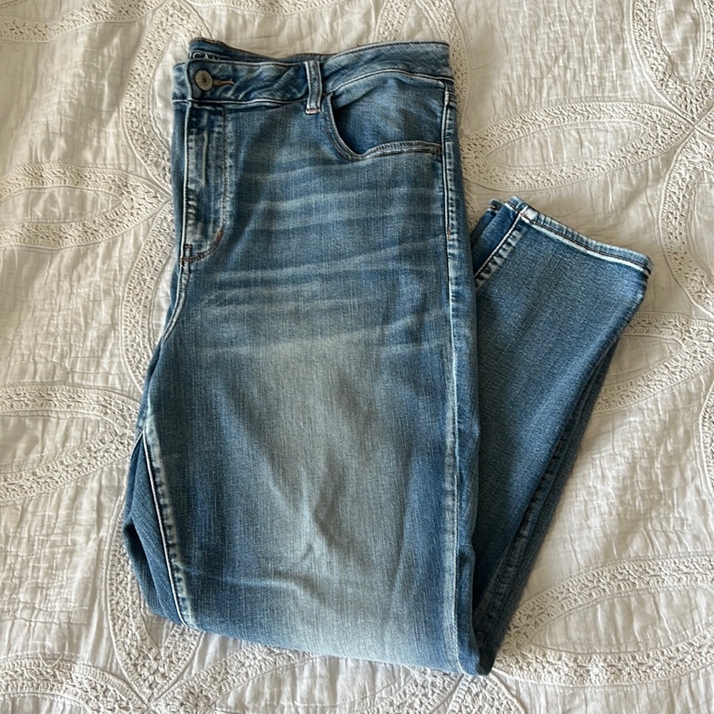 American Eagle next level stretch hi-rise jeggings